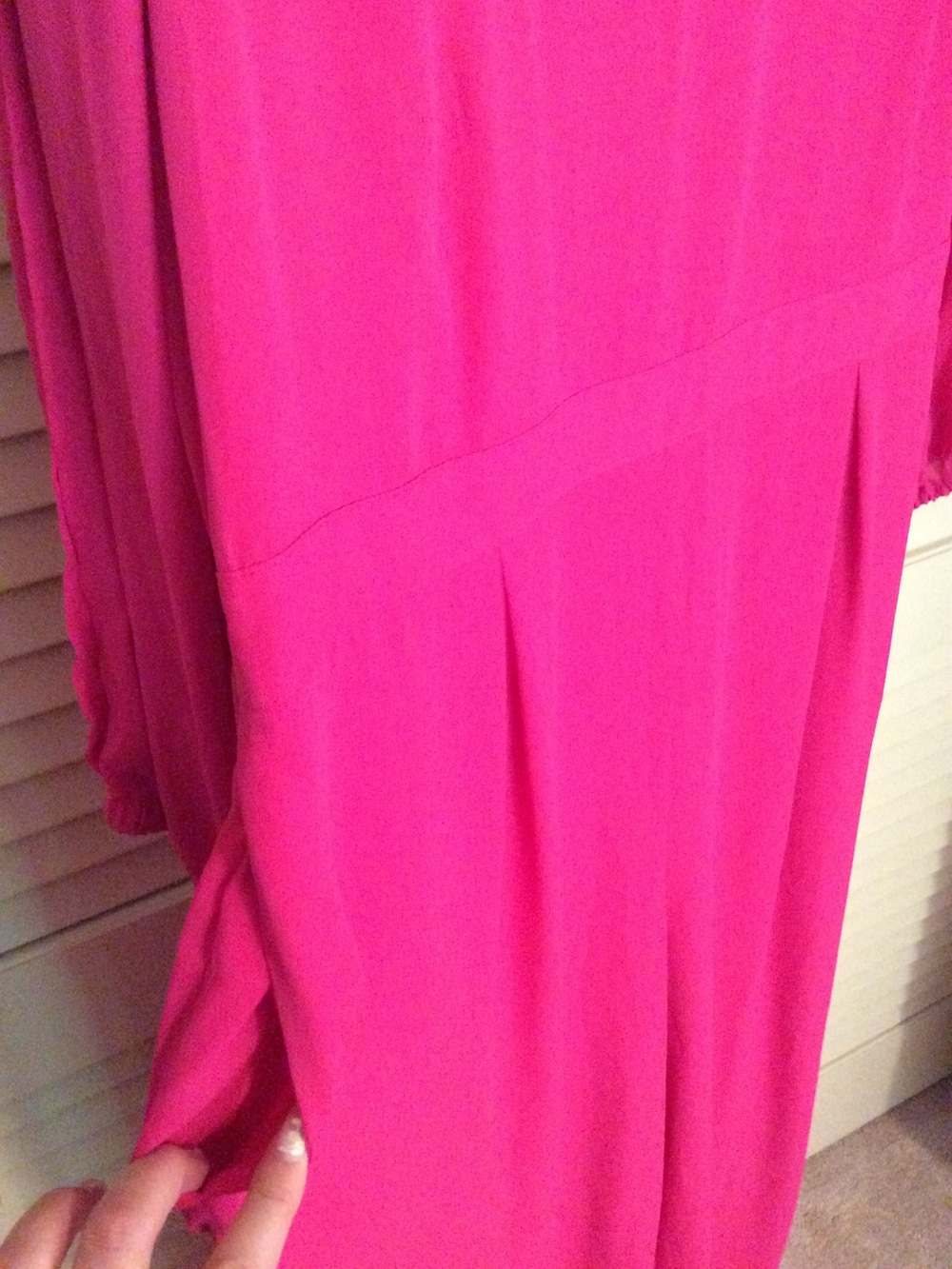 Lane Bryant Beauticurve Collection Hot Pink V-Neck Jumpsuit size 18 - Picture 6 of 10